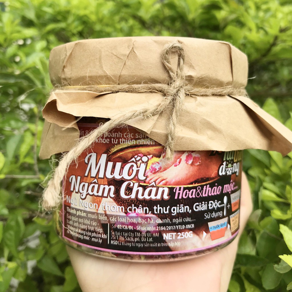 Muối Ngâm Chân Thảo Dược Đà Lạt 1893