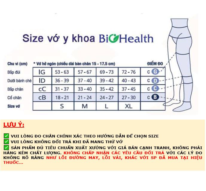 Vớ Y Khoa Biohealth Classic