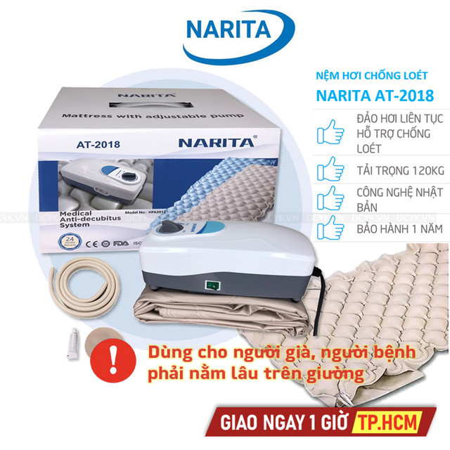 Nệm Hơi Chống Loét NARITA AT-2018 (AT 2018)
