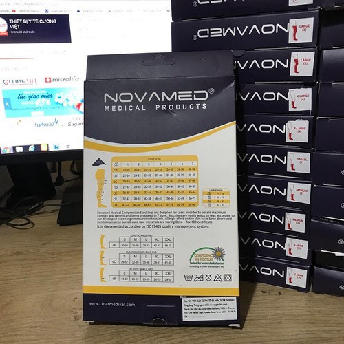 Vớ Y Khoa Gót Chân Novamed