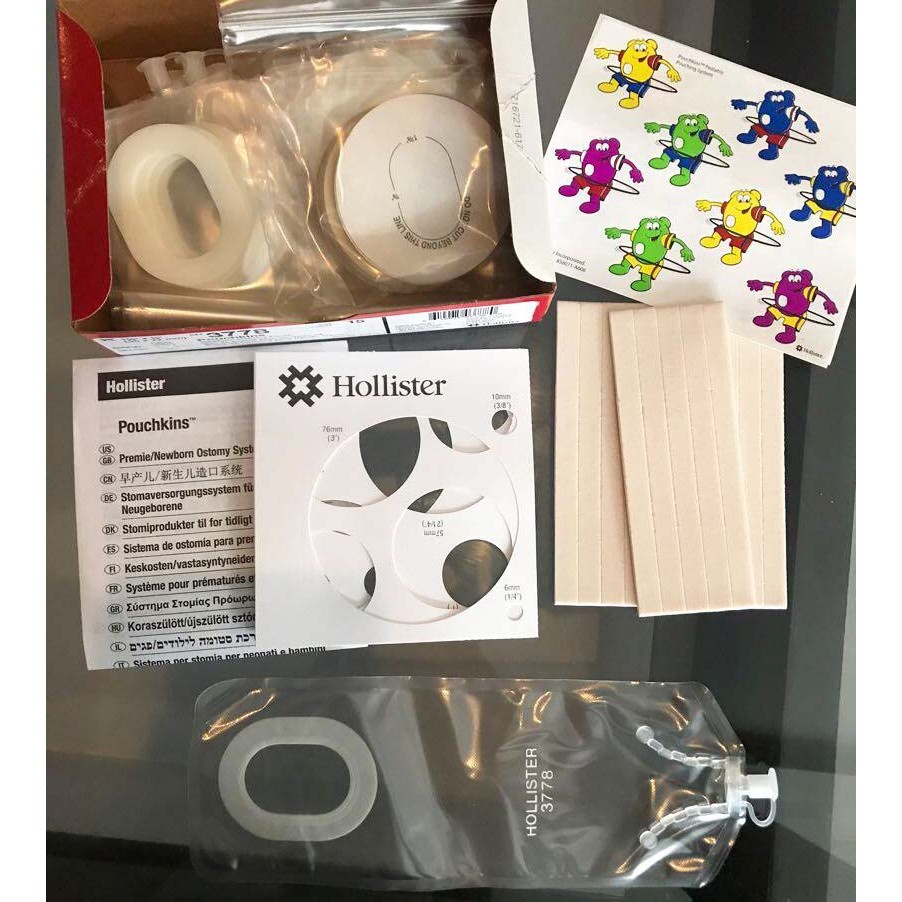 Túi Hậu Môn Nhân Tạo Hollister 3778 (Cho Trẻ Sơ Sinh)