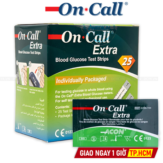 Que Thử Đường Huyết On-call Extra