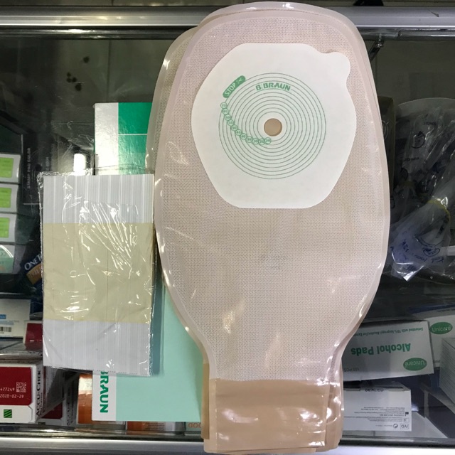 Túi Hậu Môn Nhân Tạo 1 Mảnh B.Braun Proxima (Sử Dụng Kẹp)
