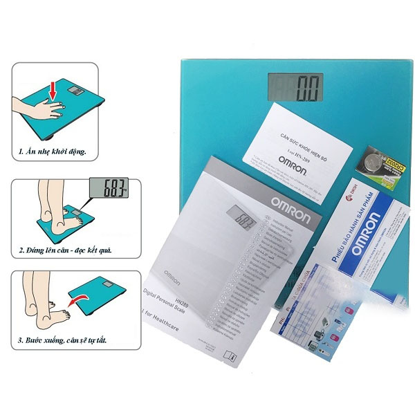 Cân Sức Khỏe Điện Tử Omron HN290 (HN-289)