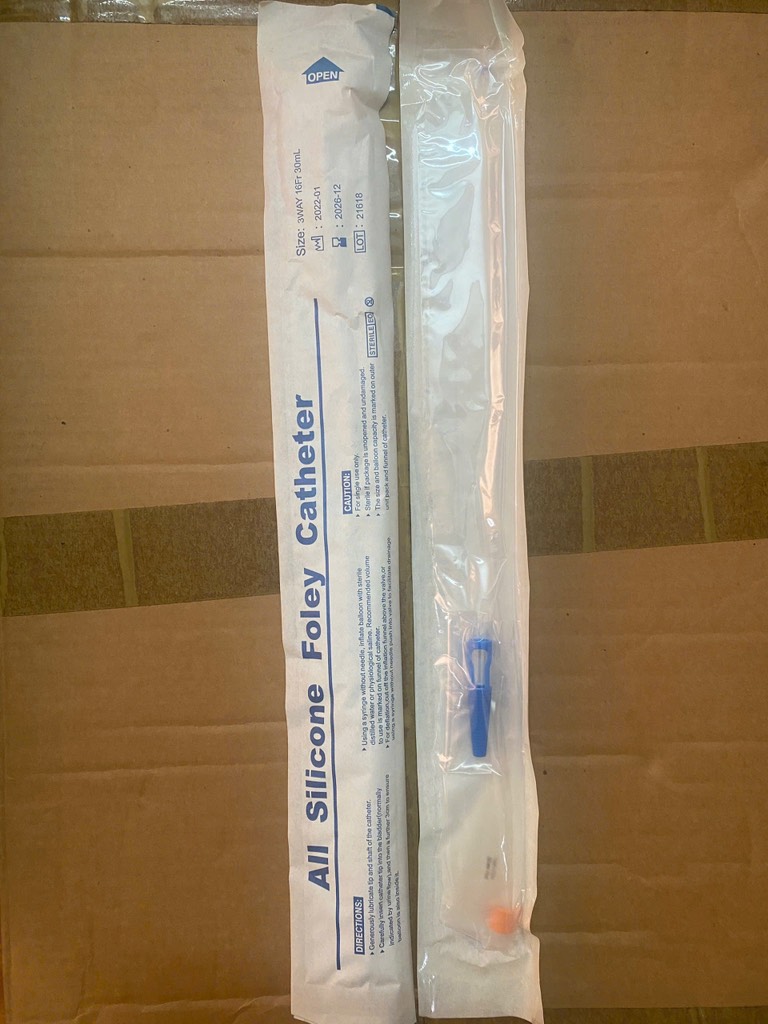 Dây Thông Tiểu 3 Nhánh Yushin Foley Silicon (Hàn Quốc)