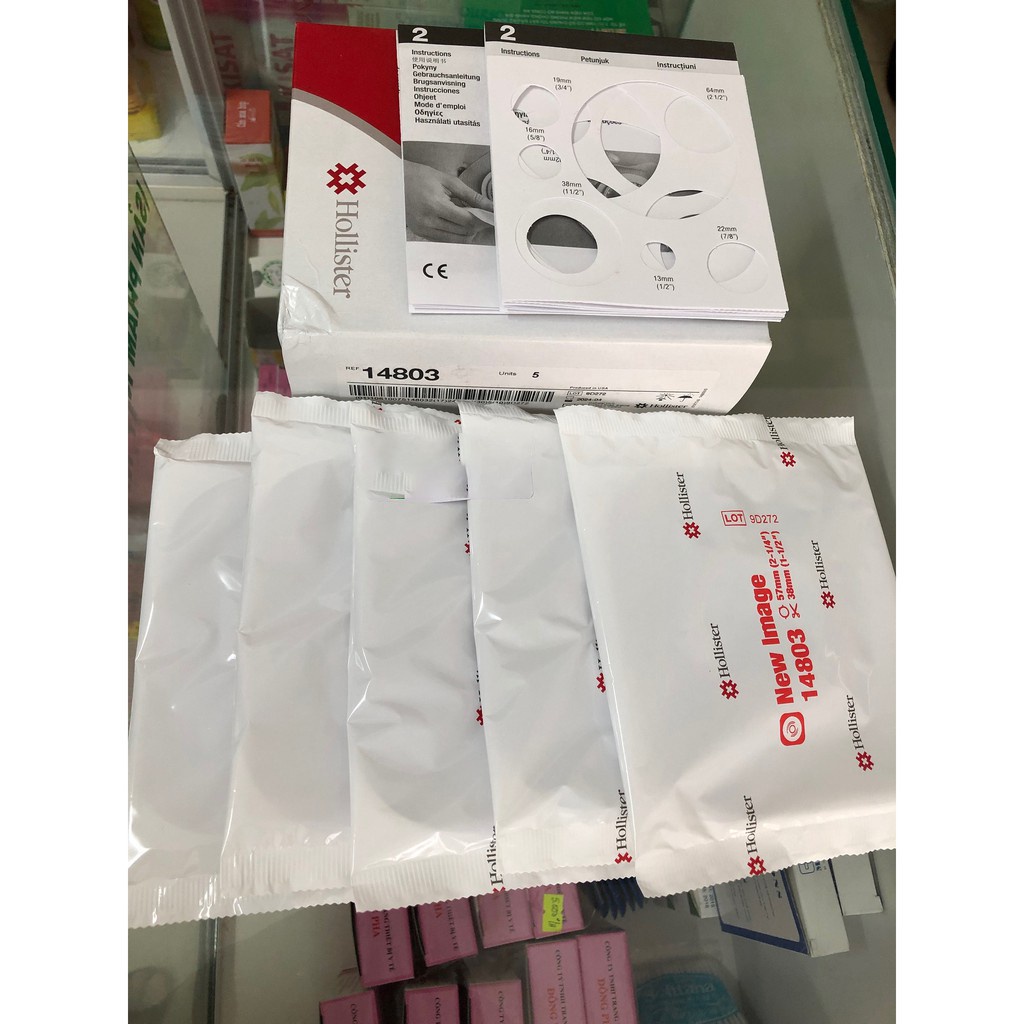 Đế Hậu Môn Nhân Tạo 2 Mảnh Hollister 14802 14803 14804 (Đế Lồi)