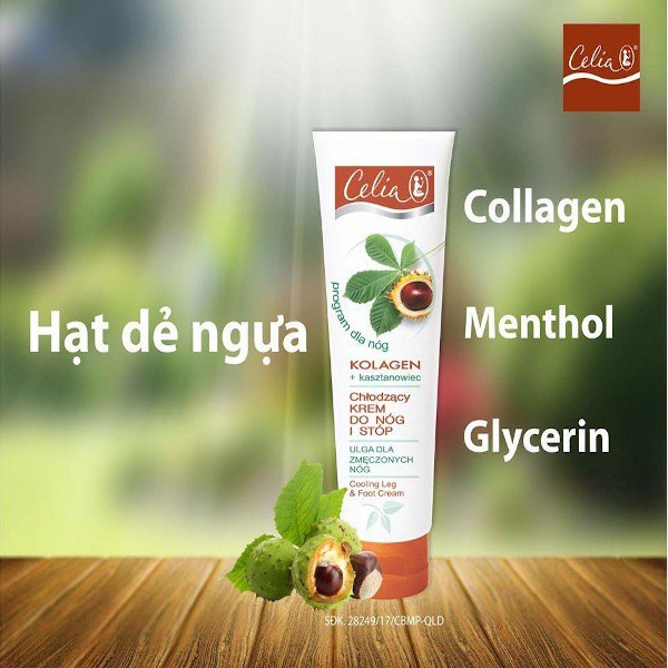 Kem Thoa Suy Giãn Tĩnh Mạch Celia