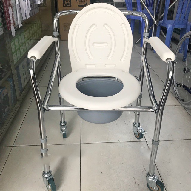 Ghế Bô Vệ Sinh Bánh Xe Foshan FS-696