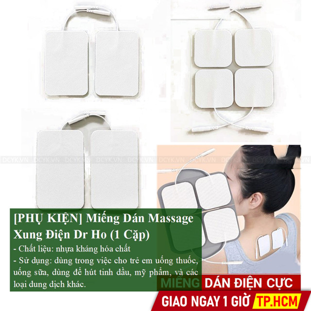 [PHỤ KIỆN] Miếng Dán Massage Xung Điện Dr Ho (1 Cặp)