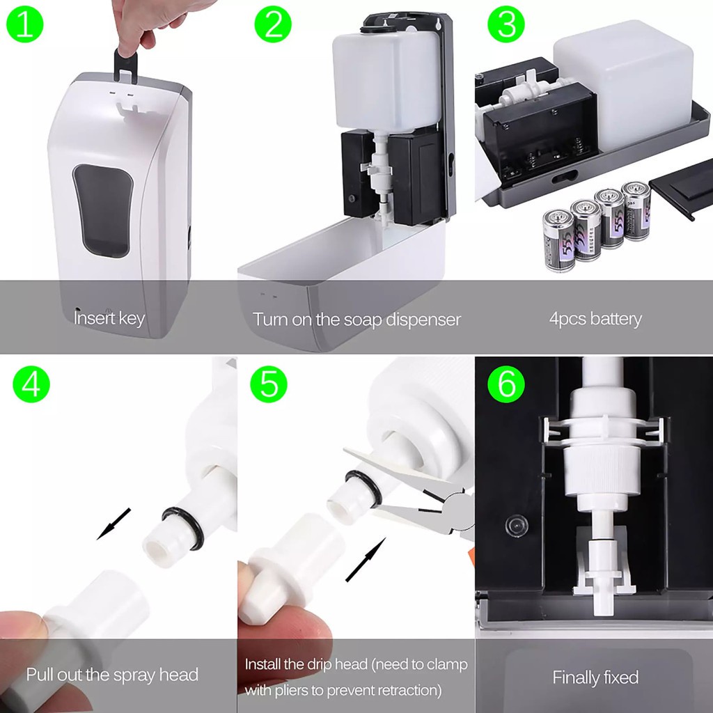 Máy Rửa Tay Tự Động OEM 1000ml