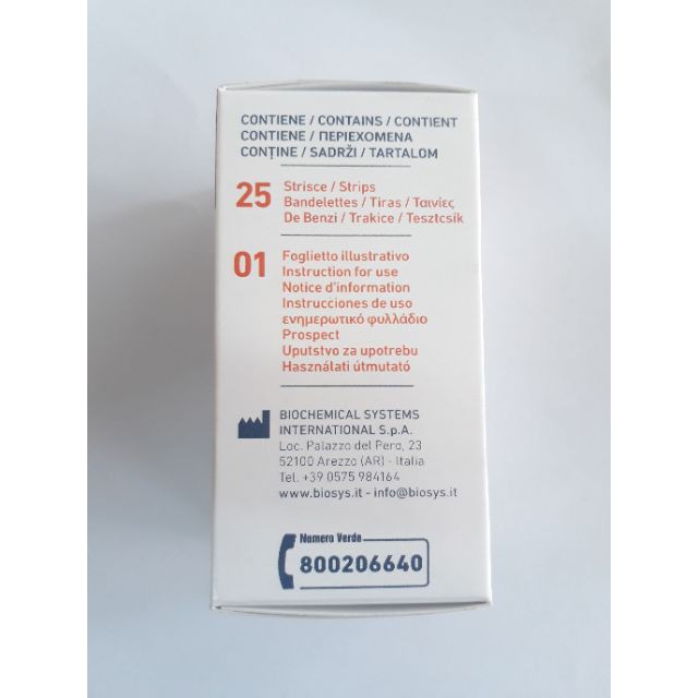 Que Thử Đường Huyết Ogcare (Ý - Italia)