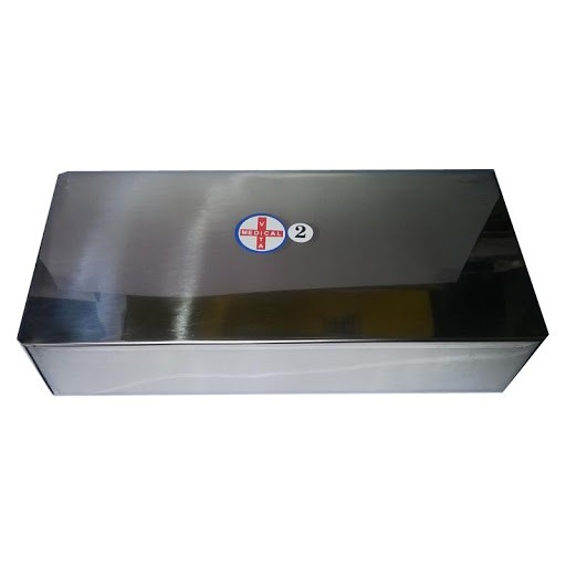 Hộp Y Tế Chữ Nhật Inox Không Ngăn Vinh Tấn (hoặc Tương Đương)