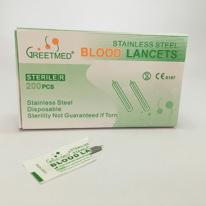 Kim Lấy Máu Sống, Kim Lấy Mụn GreetMed