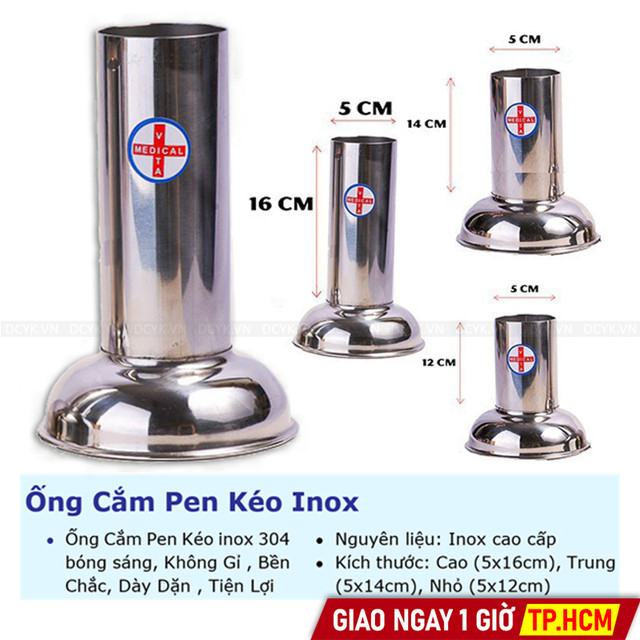 Ống Cắm Pen Kéo Inox Vinh Tấn