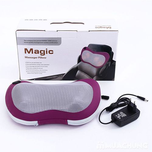 Gối Massage Hồng Ngoại MAGIC PL-819 (6 Bi)