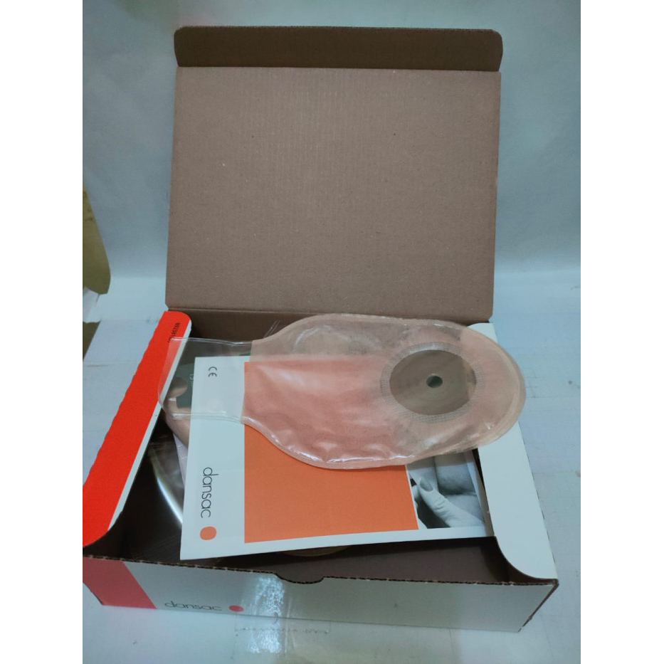 Túi Hậu Môn Nhân Tạo 1 Mảnh Dành Cho Trẻ Em Dansac Nova 818-10 (Kẹp Mềm)