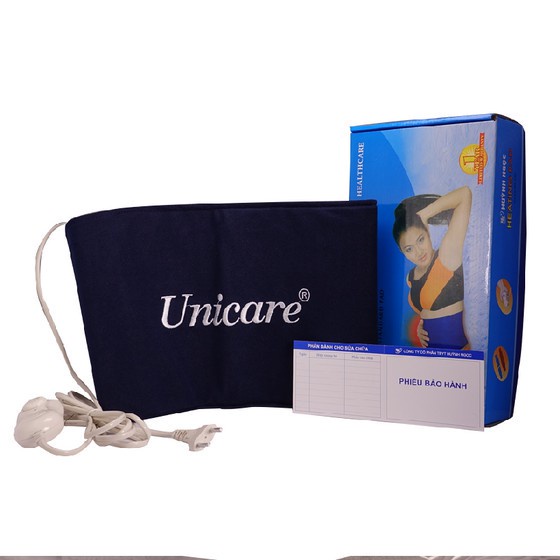 Đai Quấn Nóng (Chườm Điện) Giảm Mỡ Bụng Heating Pad Unicare / Huỳnh Ngọc