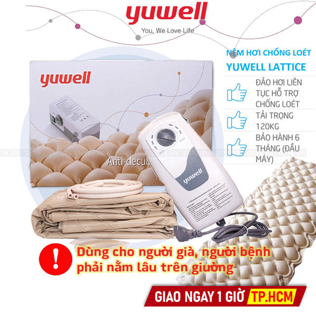 Nệm Hơi Chống Loét Yuwell Lattice