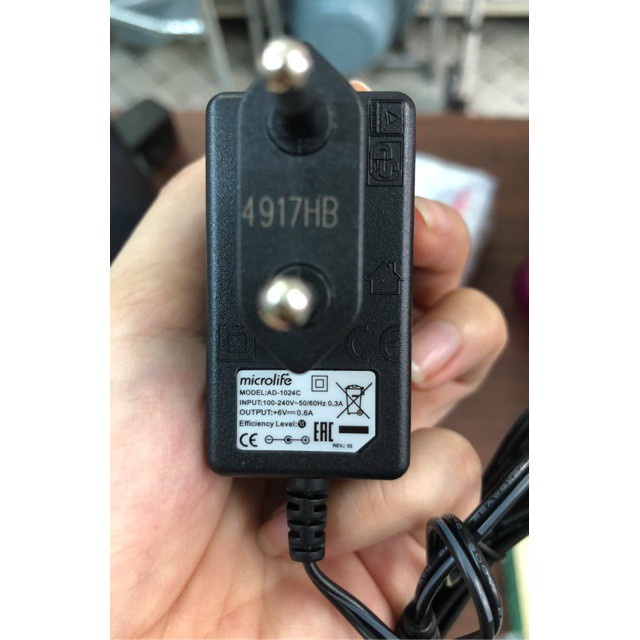 Bộ Đổi Điện Huyết Áp (Adapter, Cục Nguồn) Microlife