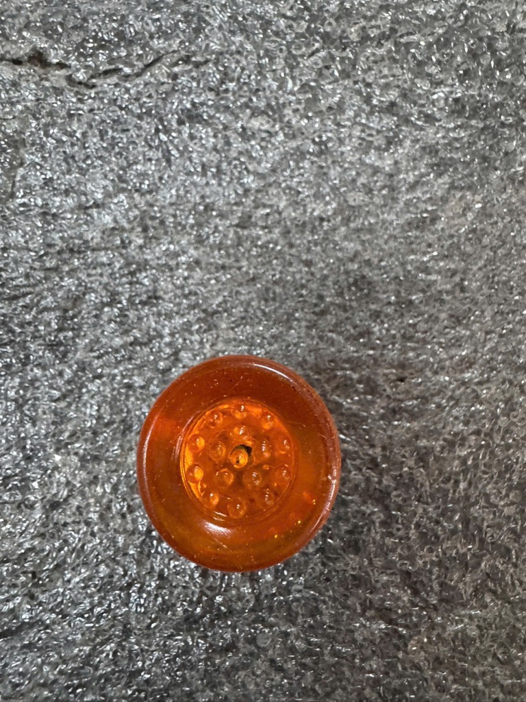 [PHỤ KIỆN] Cục Đế Cao Su Nạng, Gậy Lucass Màu Cam Trong