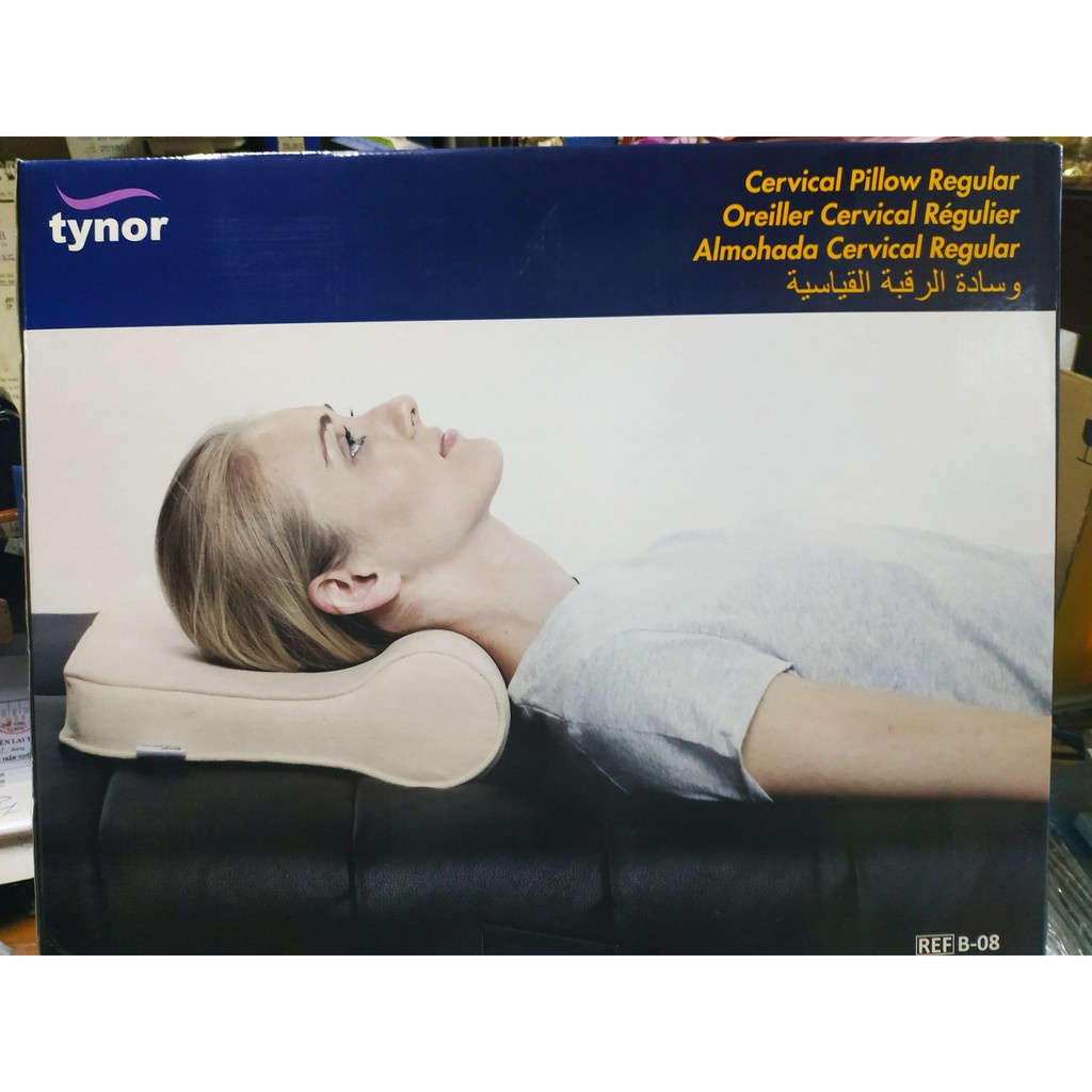 Gối Chỉnh Đốt Sống Cổ Tynor B-08 Hổ trợ các bệnh về thoái hóa cột sống cổ