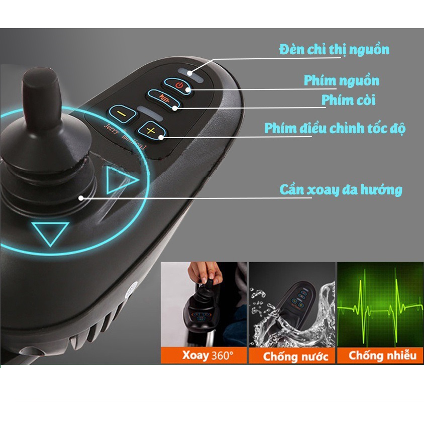 Xe Lăn Điện Lucass XE-110A