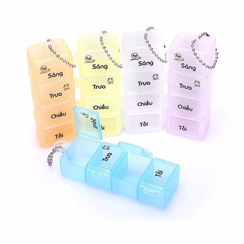 Hộp Chia Thuốc 4 Ngăn