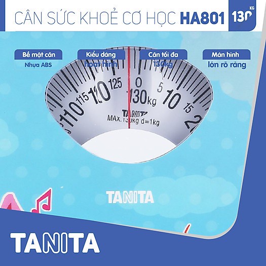 Cân Sức Khoẻ Cơ Học Tanita HA-801 (130 Kg)