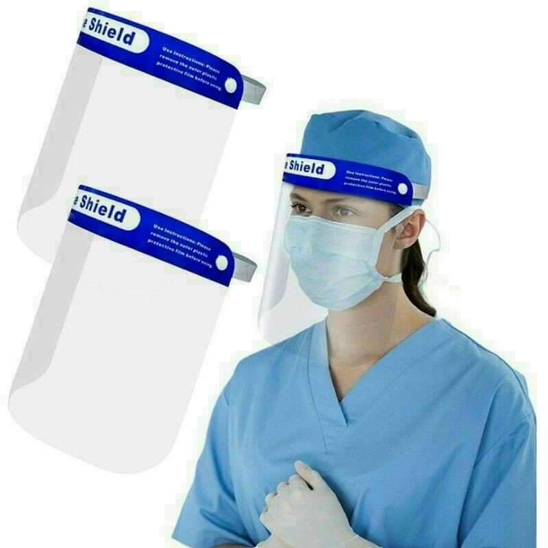 Tấm Chắn Giọt Bắn FACE SHIELD (Thun Xốp)