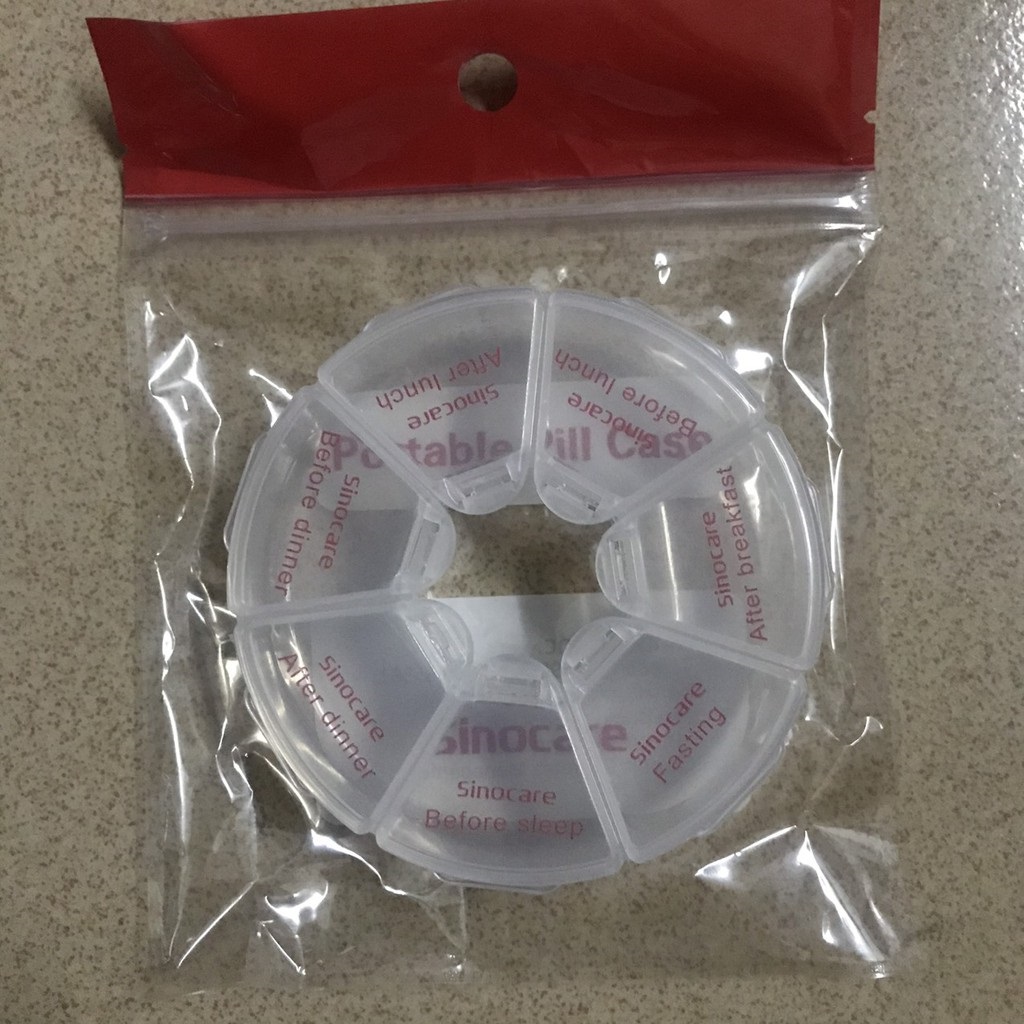 Hộp Chia Thuốc Sinocare Tròn 7 Ngăn