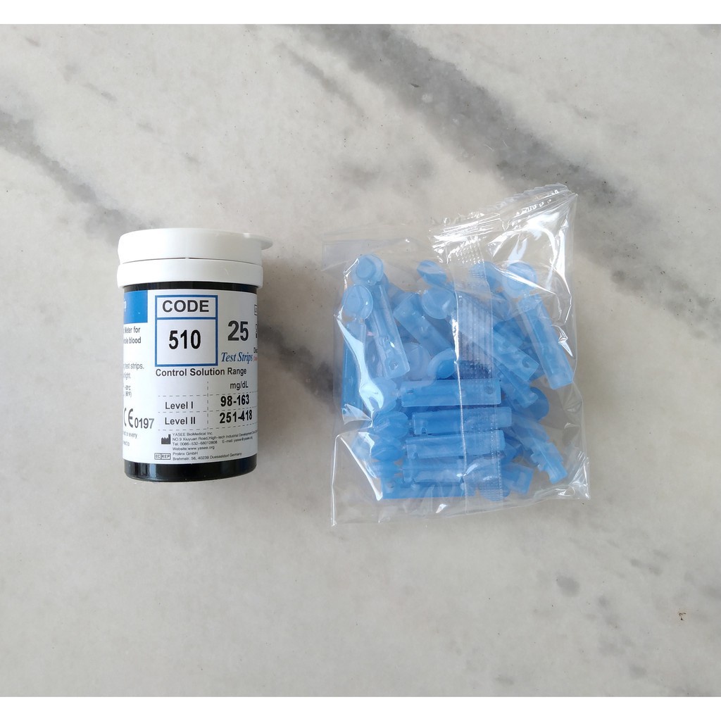 Que Thử Đường Huyết Yasee