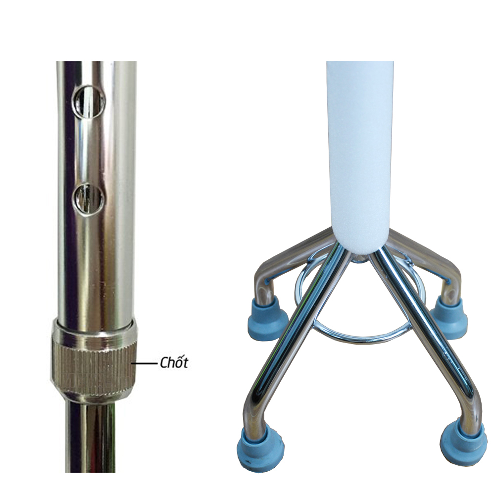 Gậy 4 Chân Cao Lucass B-932 (B932)