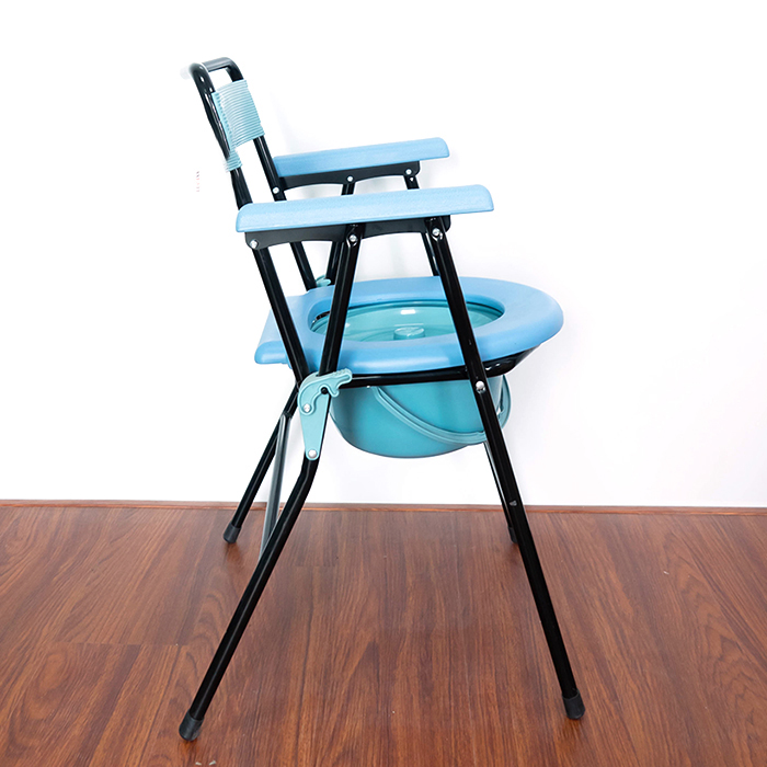 Ghế Bô Vệ Sinh Không Bánh Xe, Khung Sơn, Bô Tròn Lucass G-899 (G899)