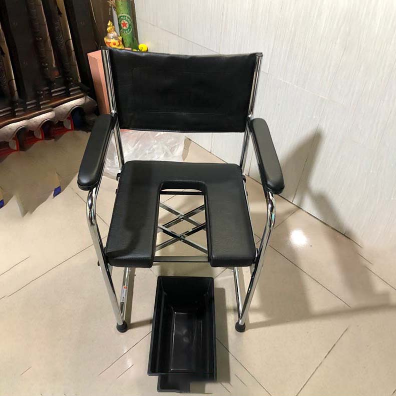 Ghế Bô Vệ Sinh Không Bánh Xe, Đệm Simili, Bô Vuông Lucass G-36 (G36)