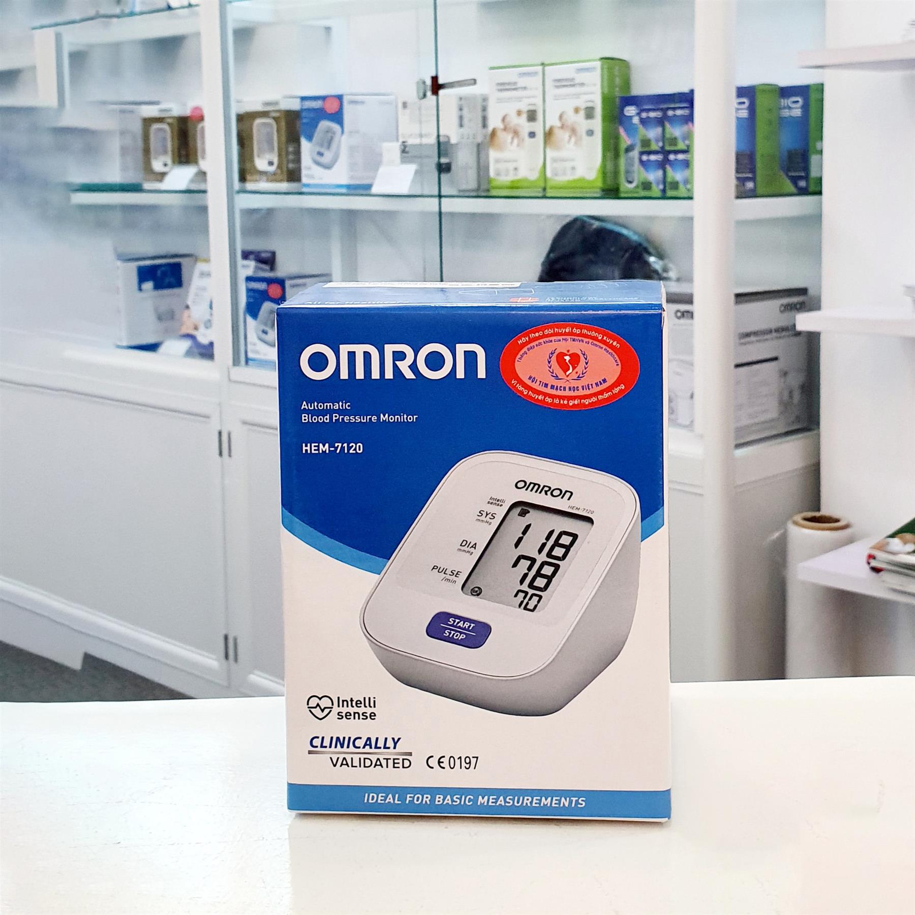 Máy Đo Huyết Áp Bắp Tay Omron HEM-7120