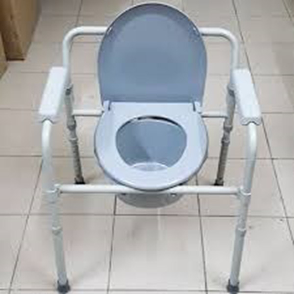 Ghế Bô Vệ Sinh Không Bánh Xe, Khung Sơn, Bô Tròn Lucass G-810 (G810, G8)