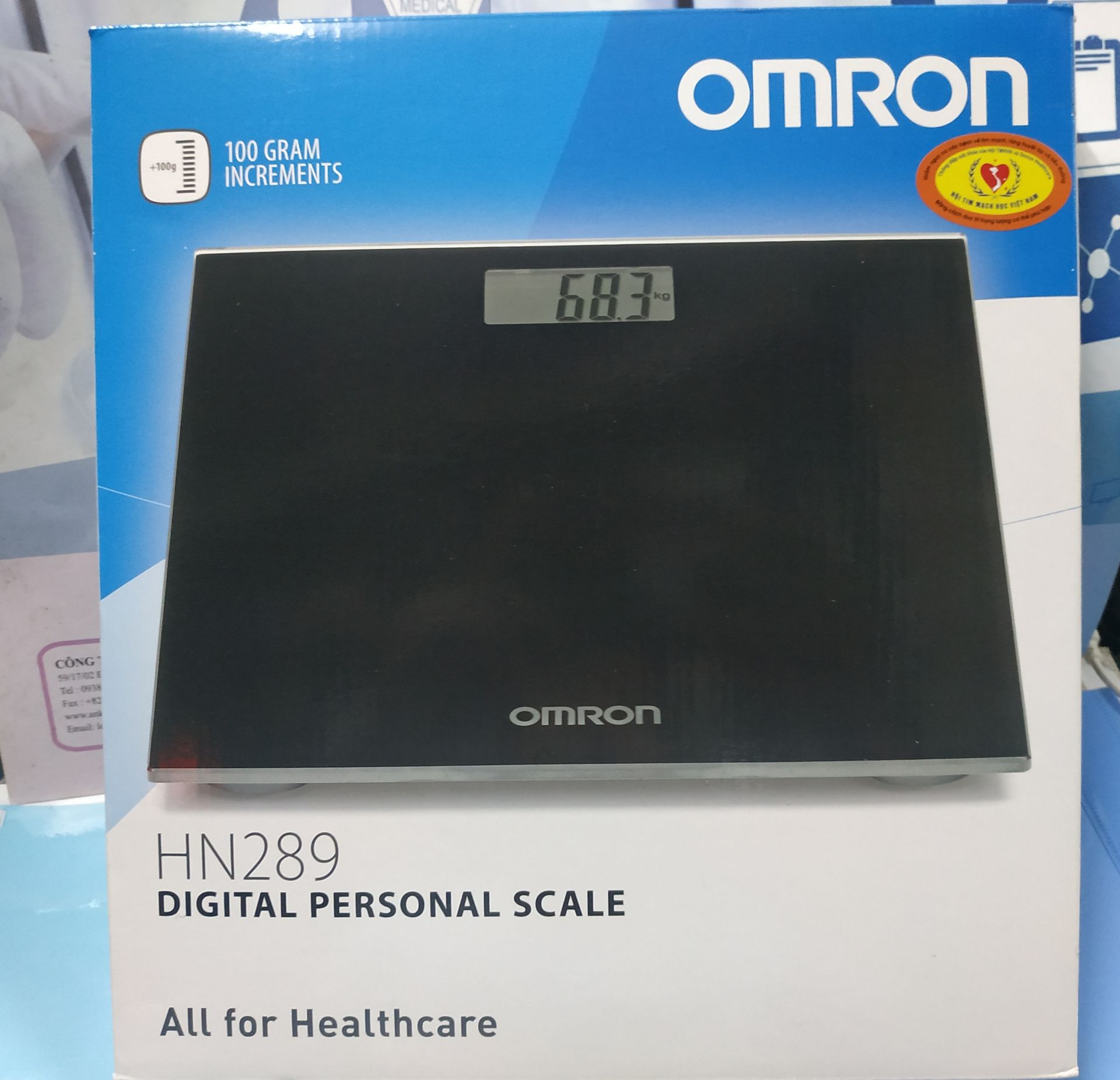 Cân Sức Khỏe Điện Tử Omron HN290 (HN-289)