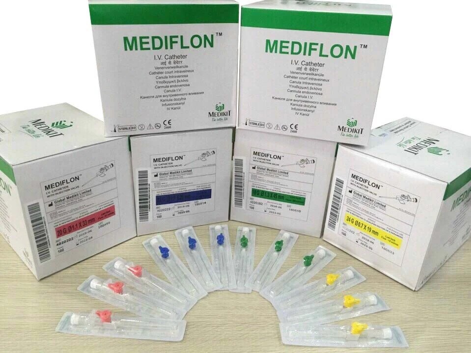 Kim Luồn Tĩnh Mạch Mediflon I.V. Catheter (Ấn Độ)