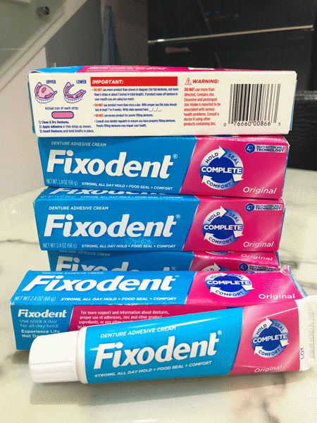 Keo Dán Răng/ Keo Dán Hàm Giả Fixodent (USA)