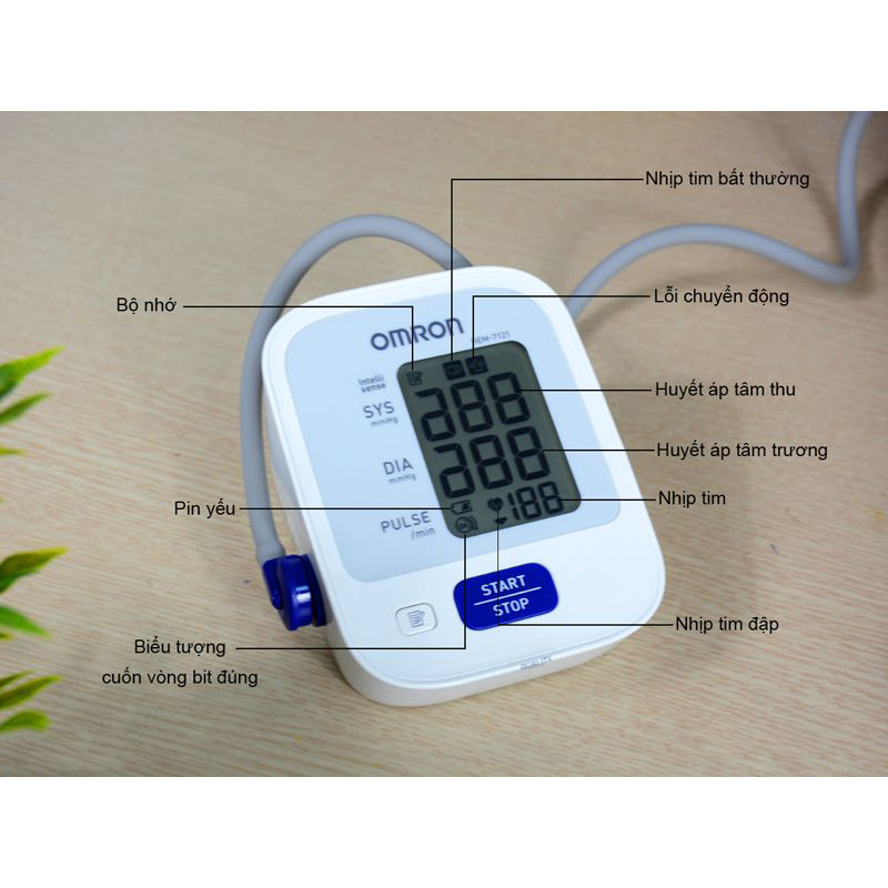 Máy Đo Huyết Áp Bắp Tay Omron HEM-7121