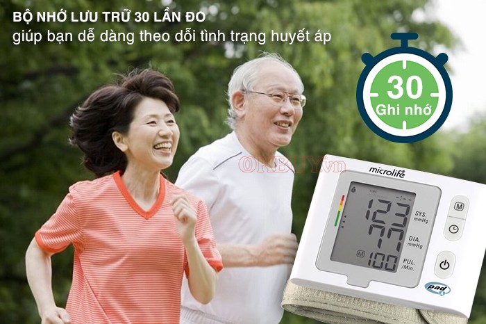 Máy Đo Huyết Áp Cổ Tay Microlife 3NV1-3E (3NV1 3E)