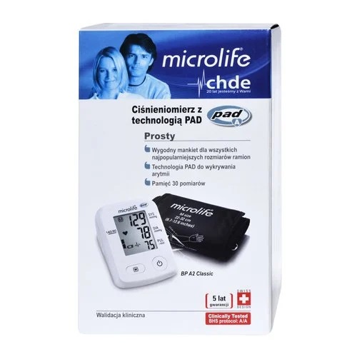 Máy Đo Huyết Áp Bắp Tay Microlife A2 Classic