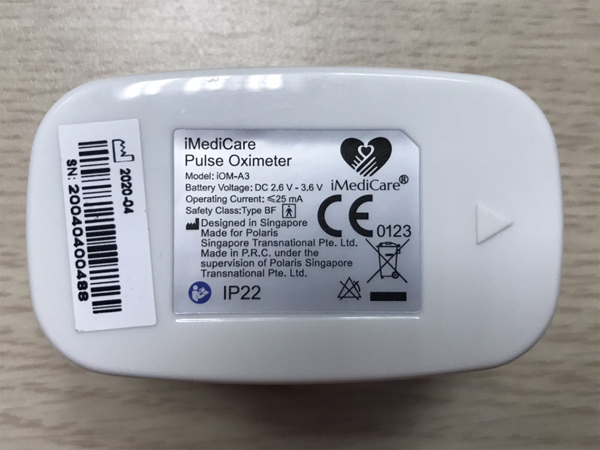 Máy Đo Nồng Độ Oxy SPO2 Và Nhịp Tim iMediCare iOM-A3