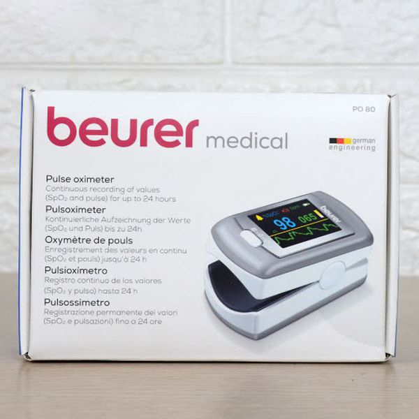 Máy Đo Nồng Độ Oxy SPO2 Và Nhịp Tim Beurer PO80 (PO-80)