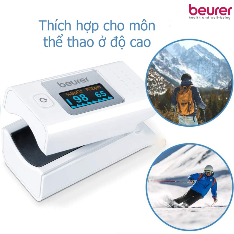 Máy Đo Nồng Độ Oxy SPO2 Và Nhịp Tim Beurer PO35 (PO-35)