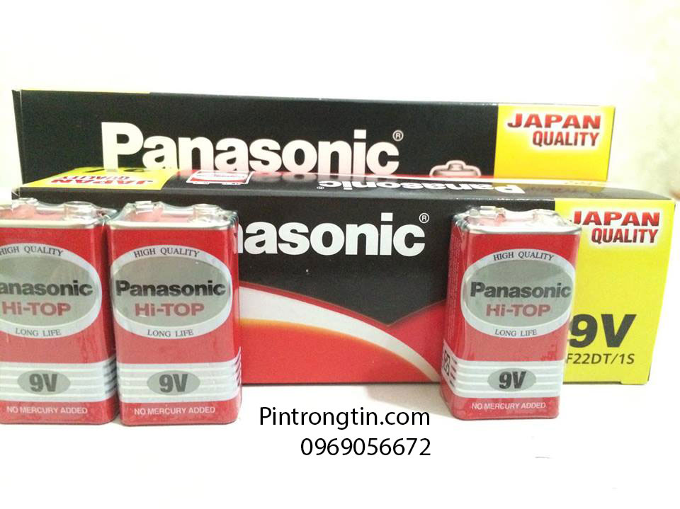 Pin Vuông 9V Panasonic (Thường)