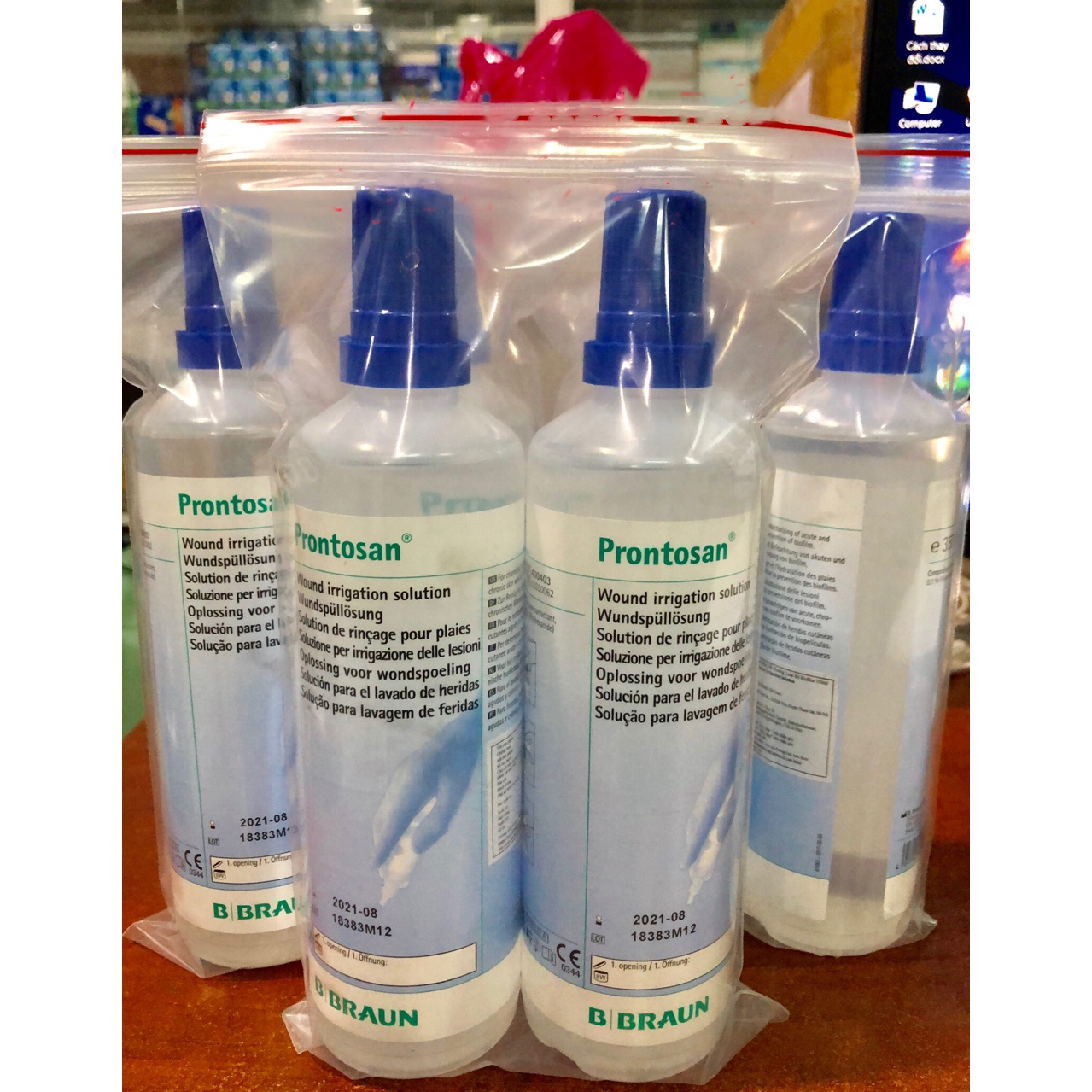 Dung Dịch Sát Khuẩn Nhanh Lành Vết Thương B.Braun PRONTOSAN 350ml