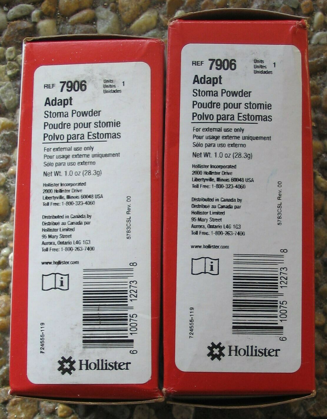 Bột Hút Ẩm Chống Loét Hậu Môn Nhân Tạo Hollister Adapt Stoma Powder 7906