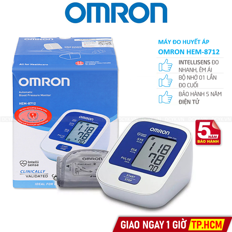 Máy Đo Huyết Áp Bắp Tay Omron HEM-8712