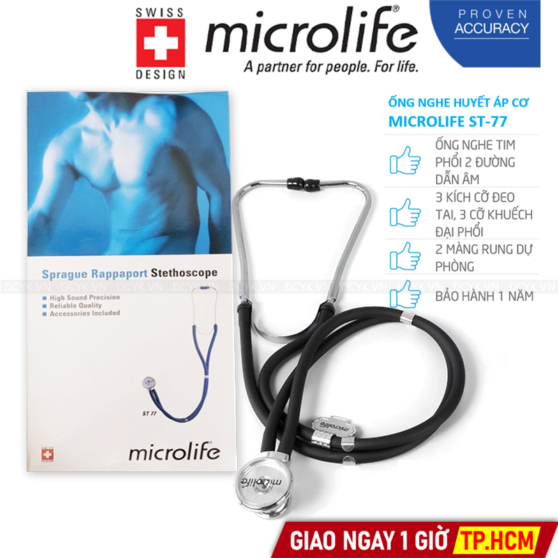 Ống Nghe Huyết Áp Cơ Microlife ST77 (ST-77)